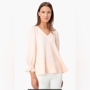 Tuckernuck Women’s Peach Textured Easton Blouse